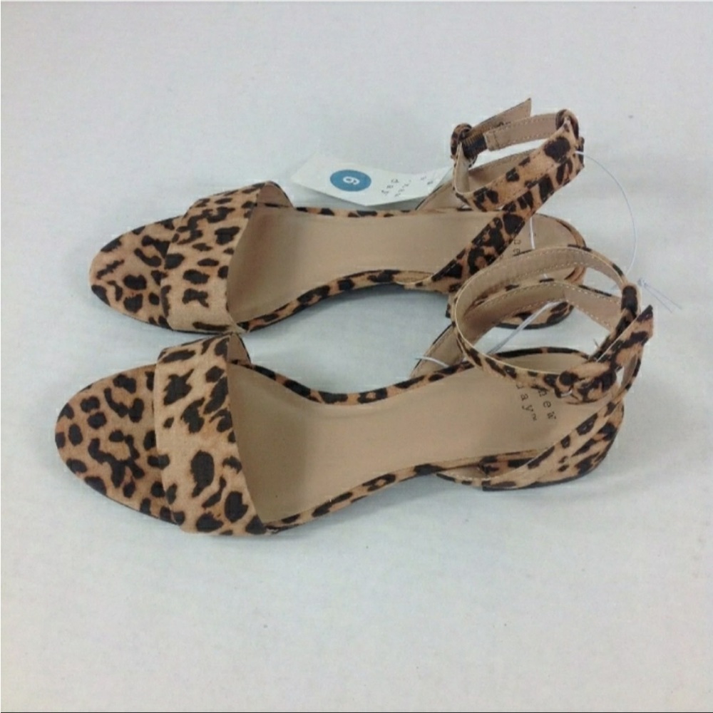 A New Day Womens Winona Animal Print Dress Shoes